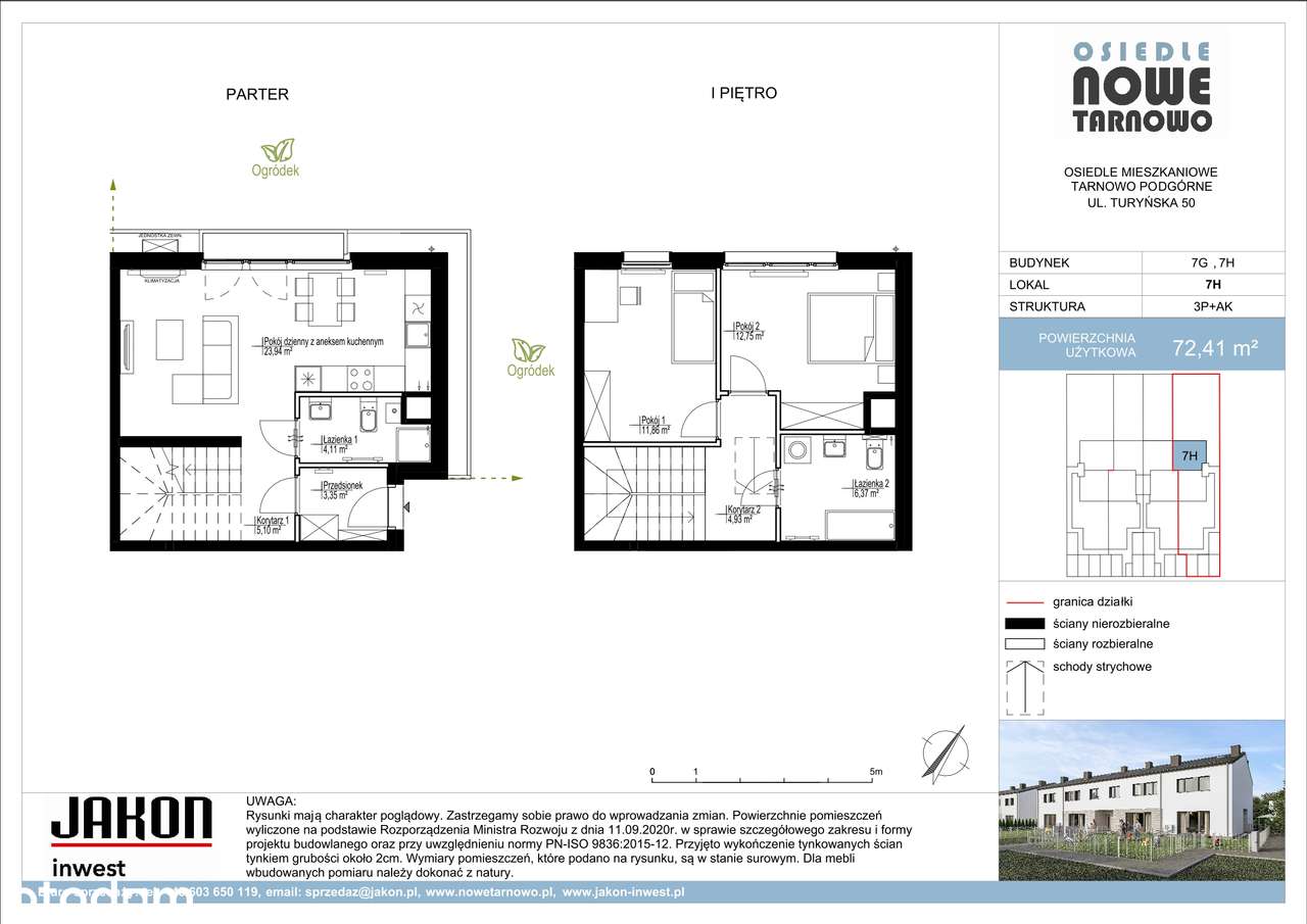 Nowe Tarnowo | mieszkanie 3-pok. | 7H - Pełny obrazek: 3/10