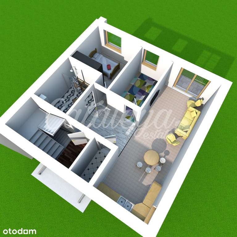 Rodzinne/niska zabudowa/ogródek/ pod Warszawą/S8-14