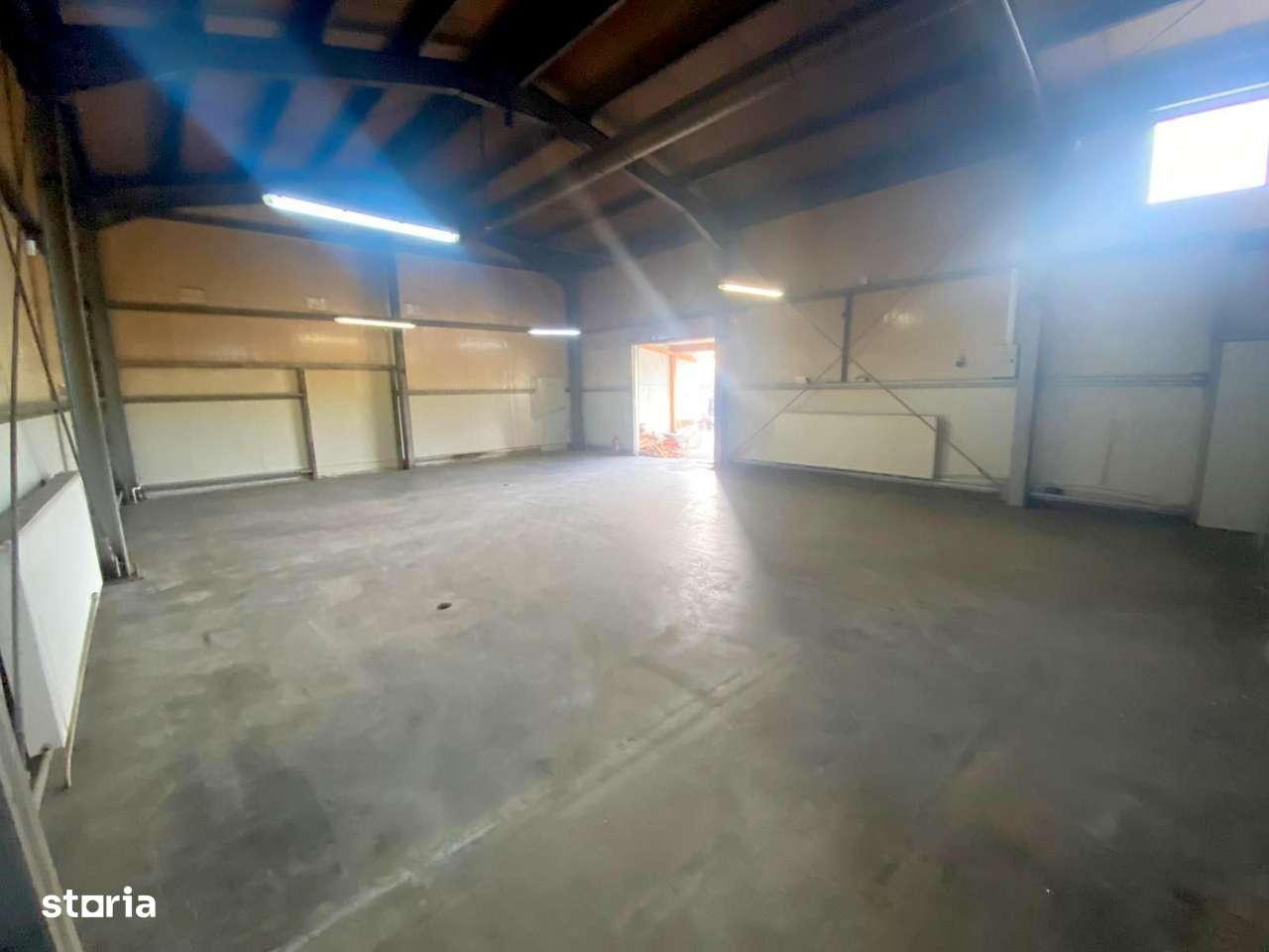 Hală de închiriat, centru Săcălaz – potrivită service auto, depozitare - Imagine principală: 5/7