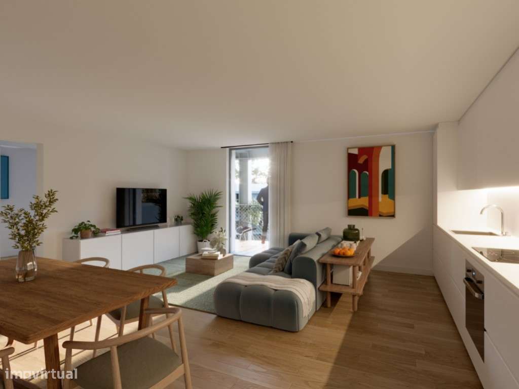 Apartamento T3 com terraço - Arca D'Água - Grande imagem: 2/7