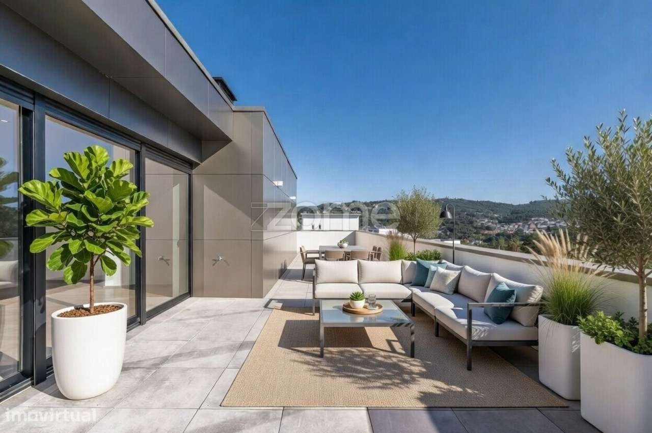 Penthouse T4 com terraço em Gualtar, Braga - Grande imagem: 4/38
