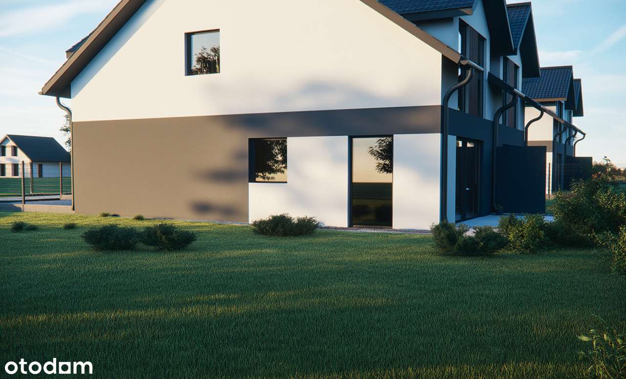 Dom z garażem w stanie deweloperskim,zielona okolica,blisko miasta! - Pełny obrazek: 2/6