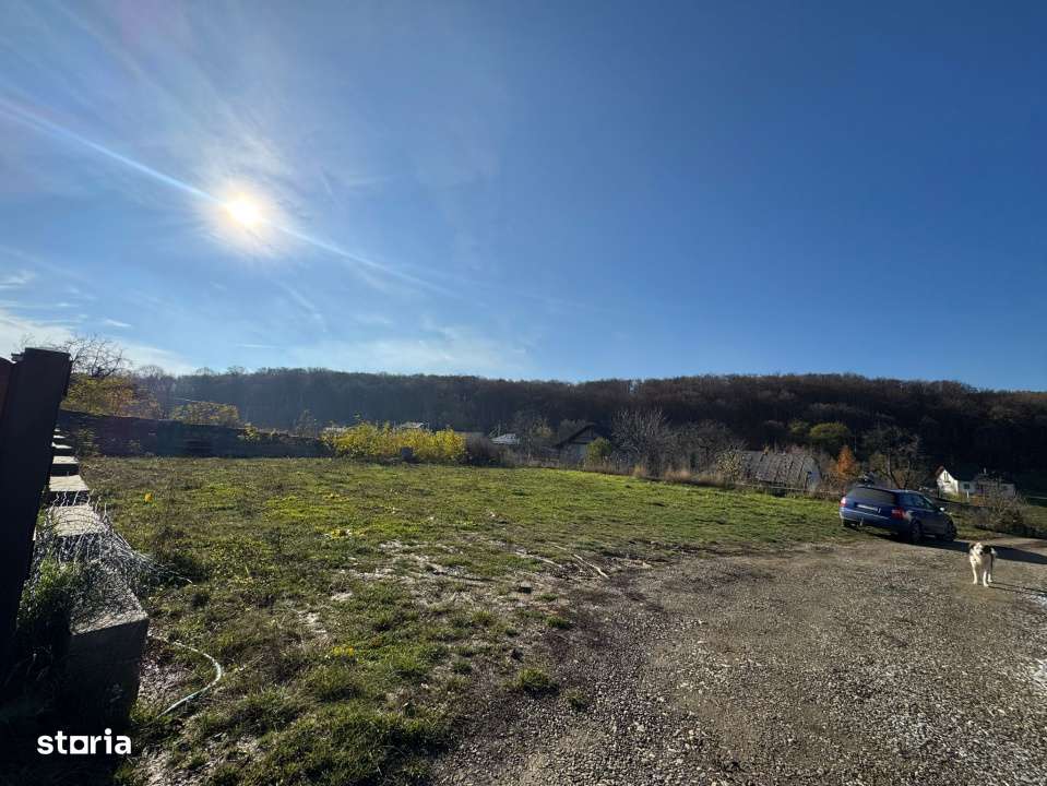 Vanzare  1400mp teren imprejmuit 2 loturi pt casa Adancata - sub padur-16