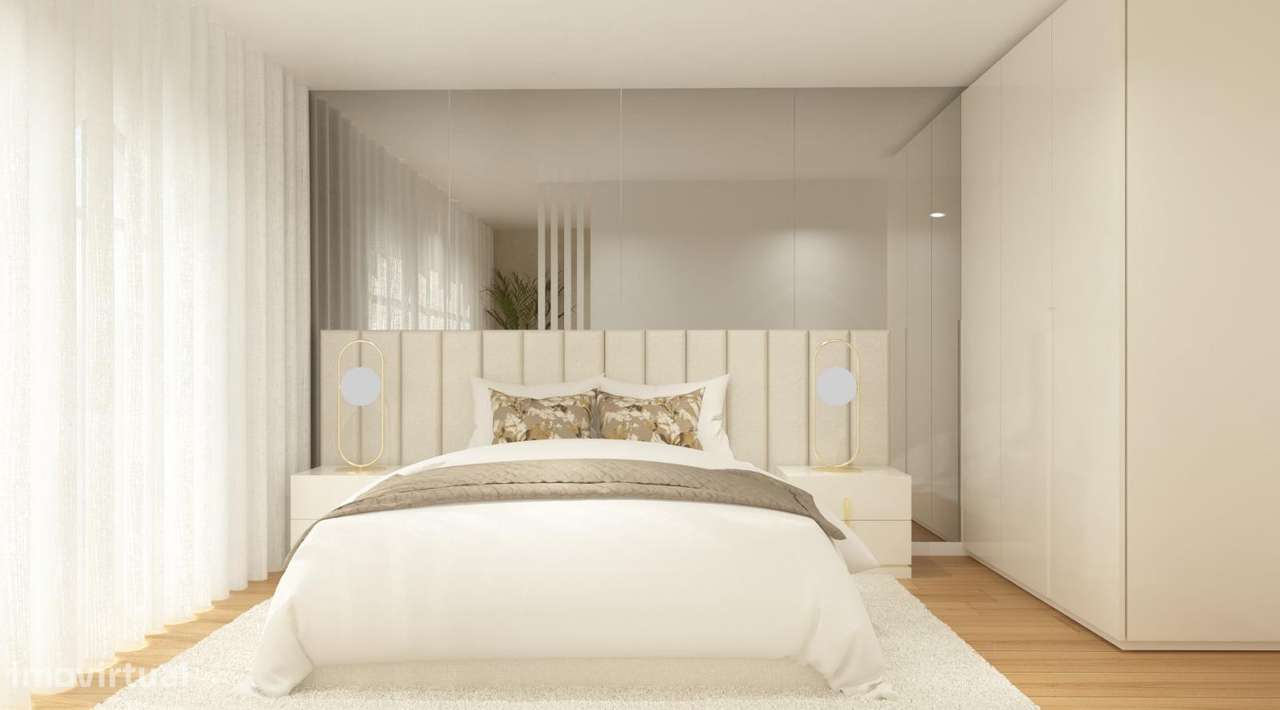 Excelente T1 com terraço e grande jardim-13