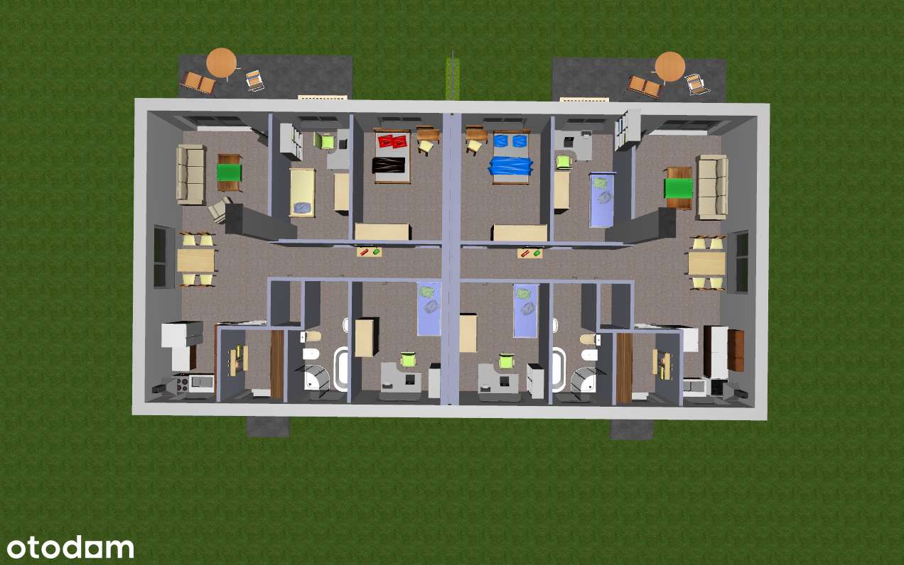 Apartament 4 pok. o pow. 81 m2, duża działka, cicha okolica, blisko S5 - Pełny obrazek: 4/6