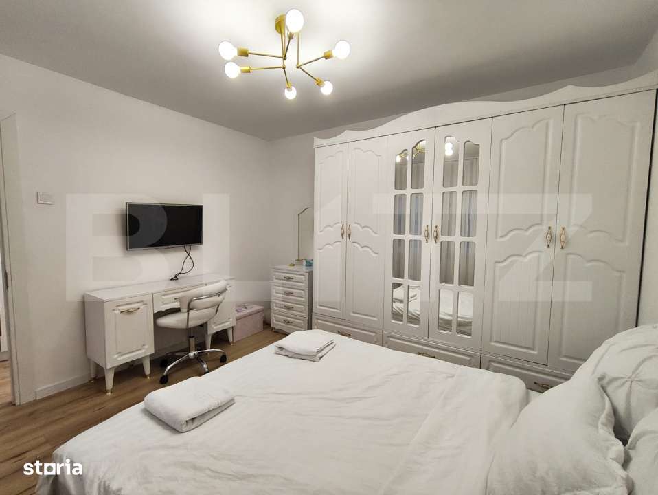 Apartament spatios, 3 camere, 2 bai, 2 balcoane, Rogerius – amenajat - Imagine principală: 1/9