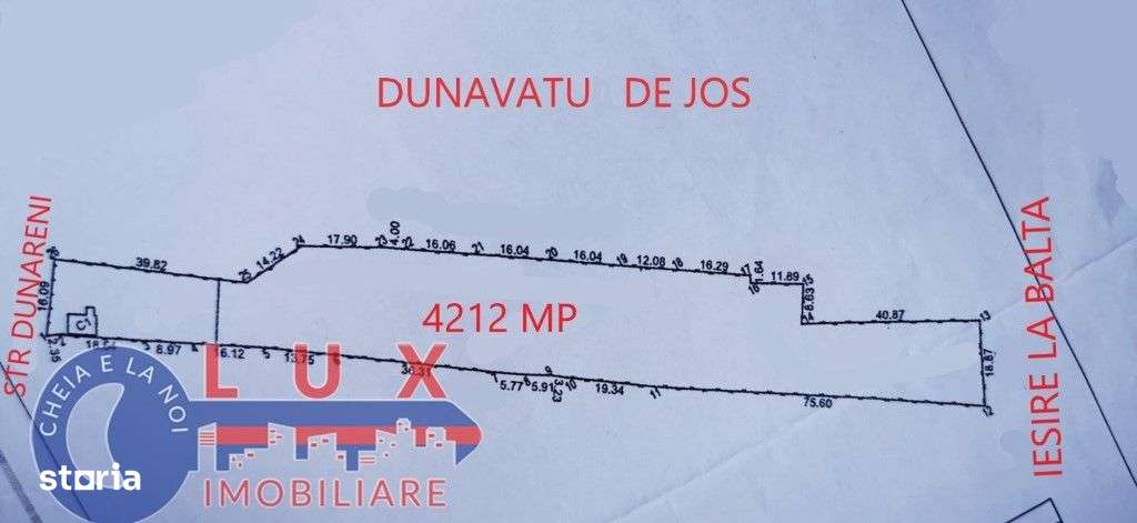 ID 7458 Teren intravilan * Dunavatu de Jos - Imagine principală: 1/2