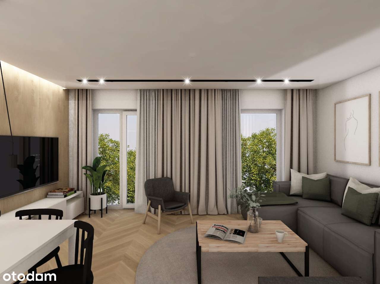 4 Pokoje - 2 Łazienki - Duży balkon - Super CENA - Przy tramwaju-0