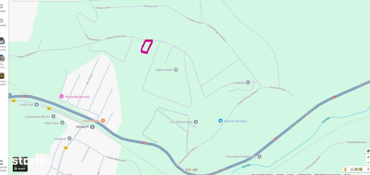 Teren intravilan de constructii, Baciu, 761 mp., 56.900 Eur! - Imagine principală: 2/4