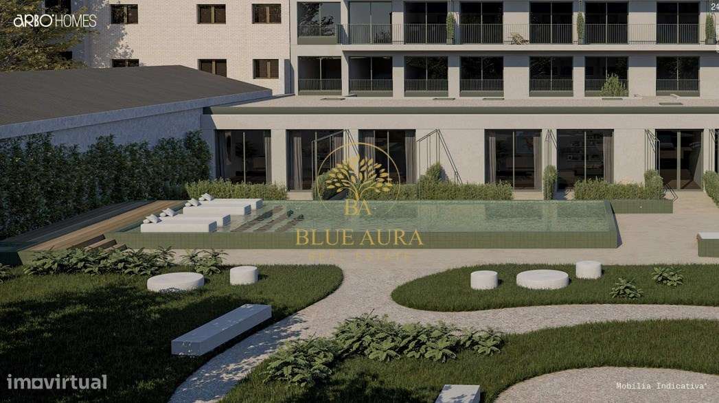 Apartamento T1 Duplex com Terraço e Piscina-6