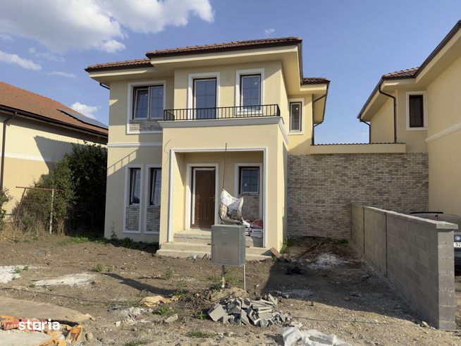 1/2 Duplex, 5 camere, 2 bai, camera tehnica, 119mp, 300mpT , Giarmata!-1