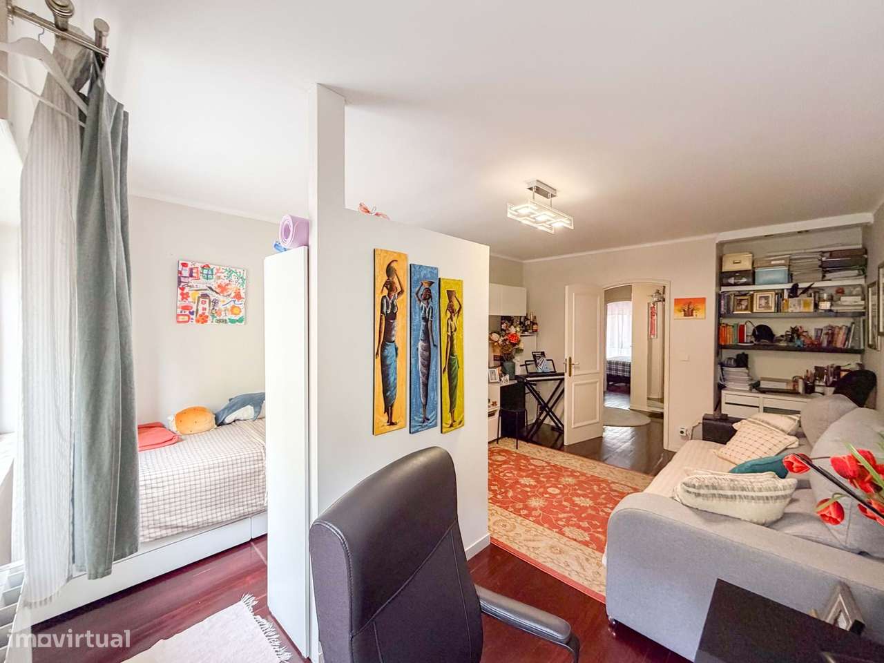 Apartamento T1 em Carcavelos  - a  10 minutos a pé da praia - Grande imagem: 4/25