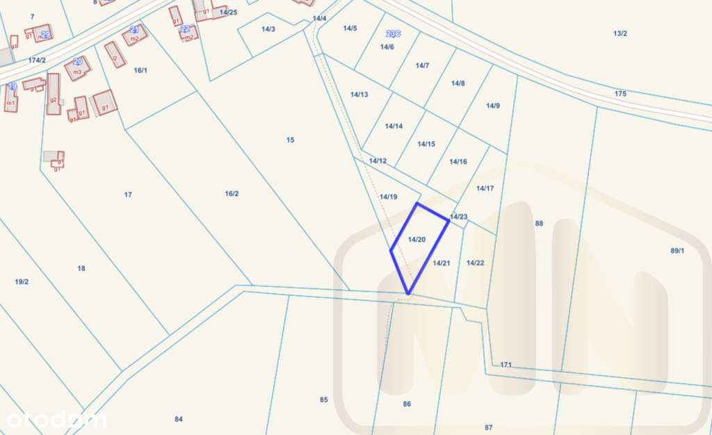 Działka z warunkami zabudowy Zaborowice-7