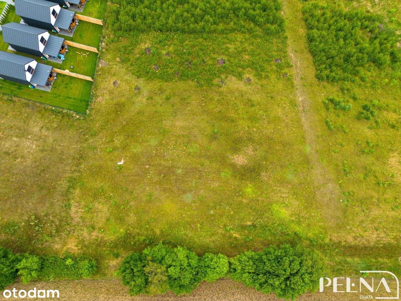 Działka 1300 mkw. nad jeziorem koło Kościerzyny-2