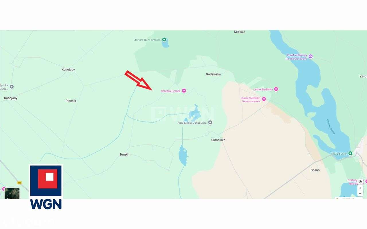 Działka budowlana wśród lasów i jezior.-8