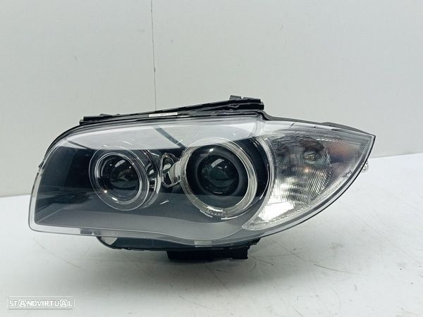 Farol Otica Esquerda Xénon Bmw 1 (E81) - 1