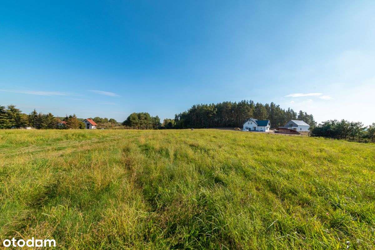 Atrakcyjna działka budowlana + prywatny las. - Pełny obrazek: 4/5