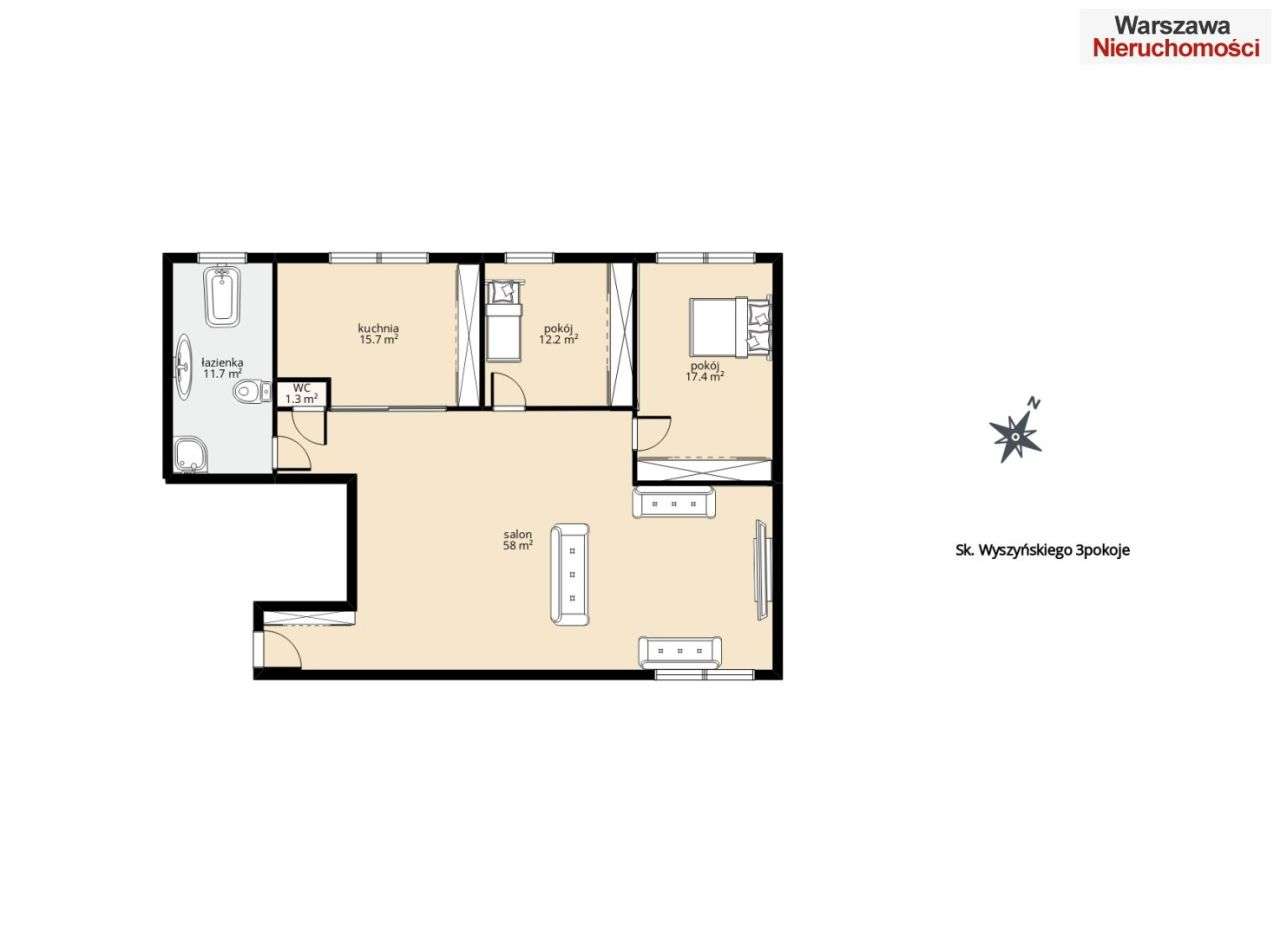 3/4 Pokoje,Ciche,Do Negocjacji-9