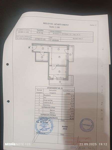 apartament 2 camere semidecomandat - Imagine principală: 5/5