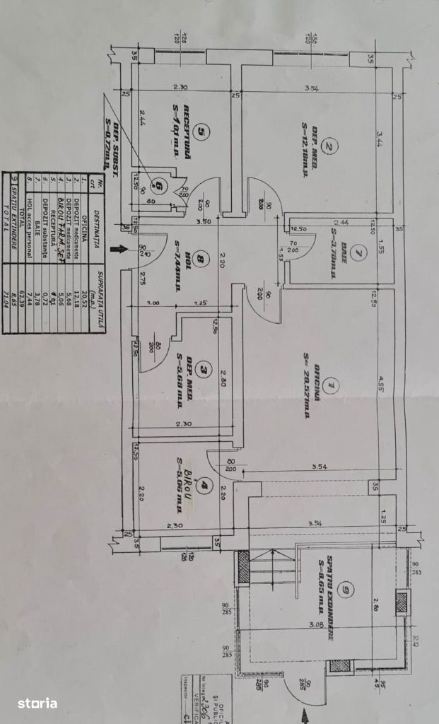 Spatiu comercial zona ultracentrala (Marchian)