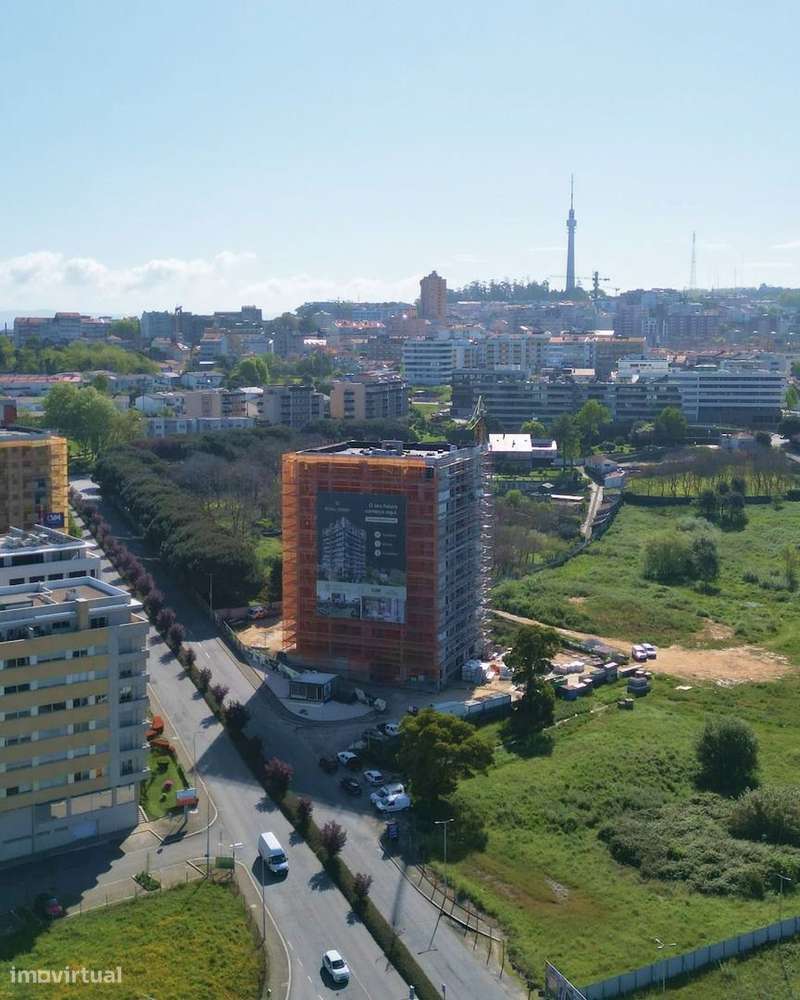 T2 Novo c/ Lugar de Garagem em Mafamude (Gaiashopping) - Grande imagem: 5/26