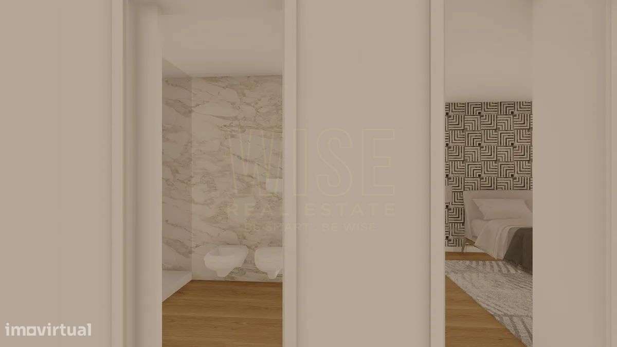 Apartamento T2 com garagem  Lordemão-13