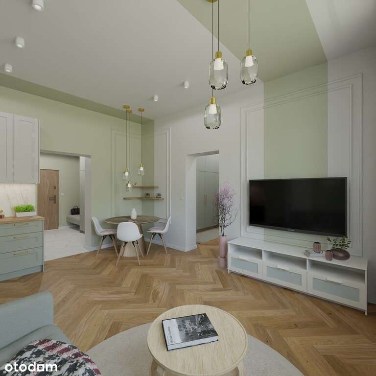 Stylowe 3 pokoje po gen remoncie Parter 0 prowizji-6