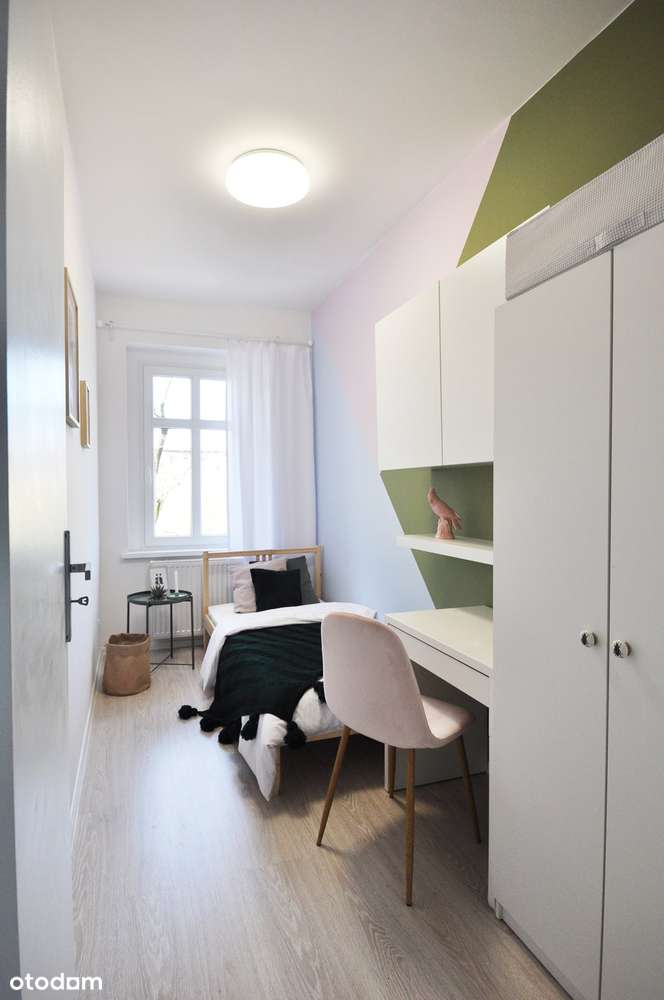 Słoneczny pokój w centrum Katowic