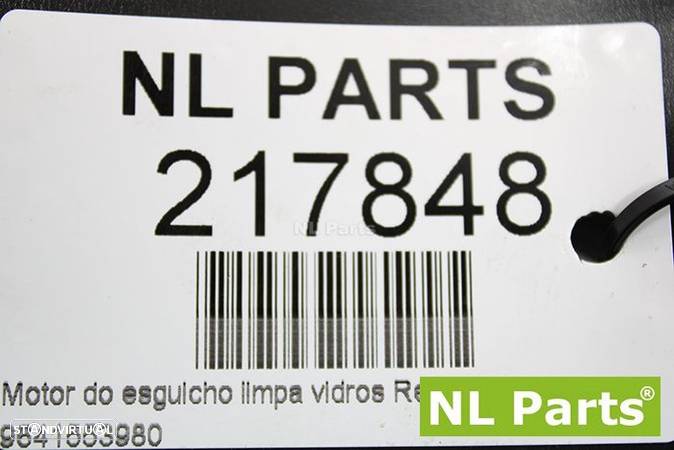 Motor do esguicho limpa vidros Renault Clio 3 9641553980 - 4