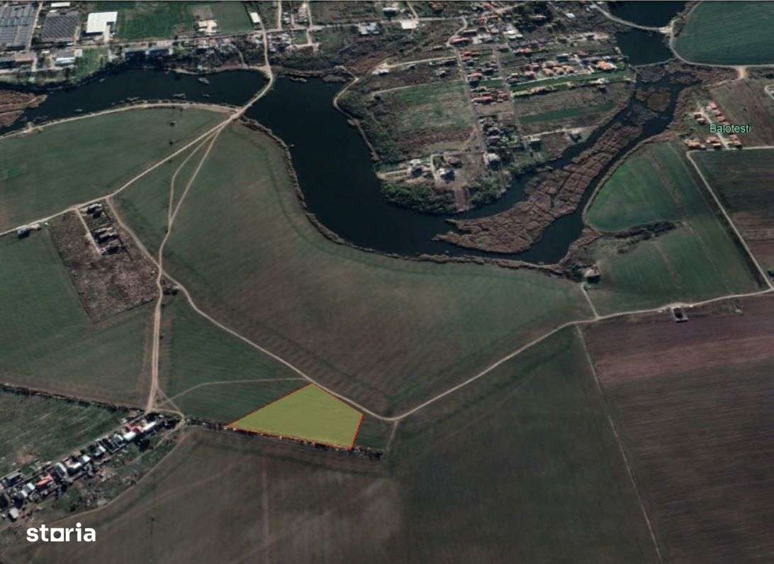 BALOTESTI  Teren 10,000 MP Strada Lacului - Imagine principală: 1/7