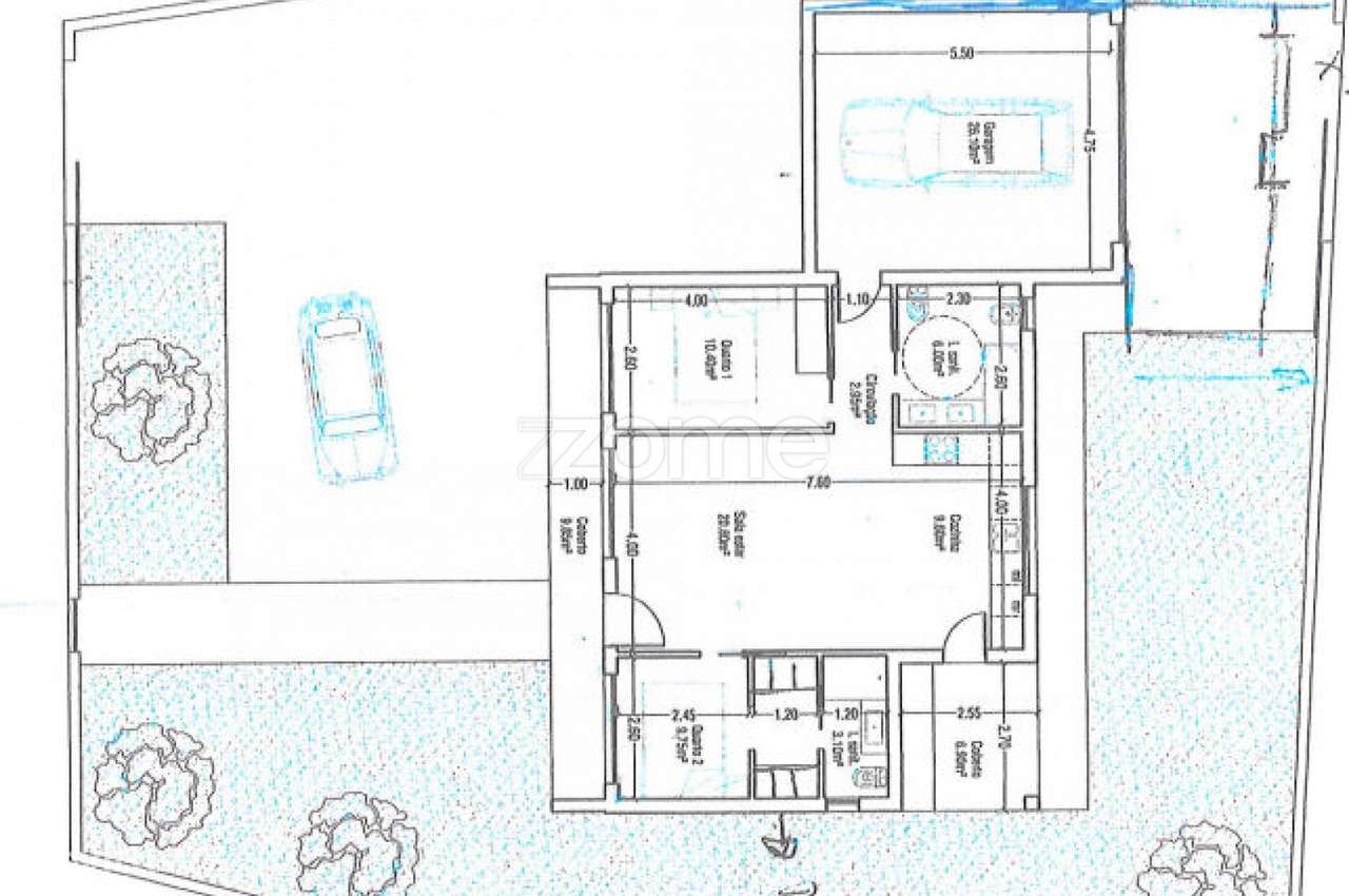 Moradia em Construção c/ Projeto Arquitetura e Especialidades - Grande imagem: 2/3