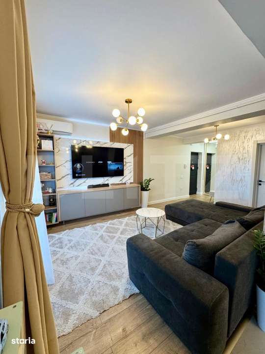 Apartament lux 3 camere, 2 bai, terasa unica 50 mp, constructie noua, - Imagine principală: 3/15