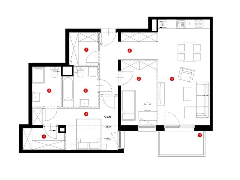 Inwestycja Premium | Widok na Rzekę | 2x WC + Garderoba | Mega Okazja - Pełny obrazek: 5/5