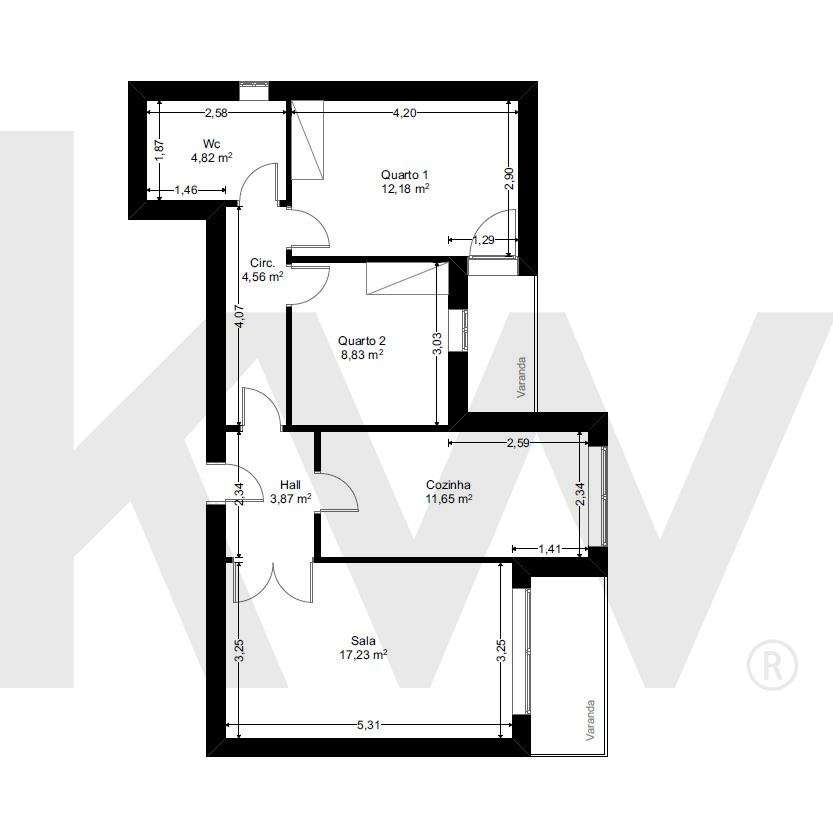 Apartamento T2 - Meadela - Viana do Castelo-28