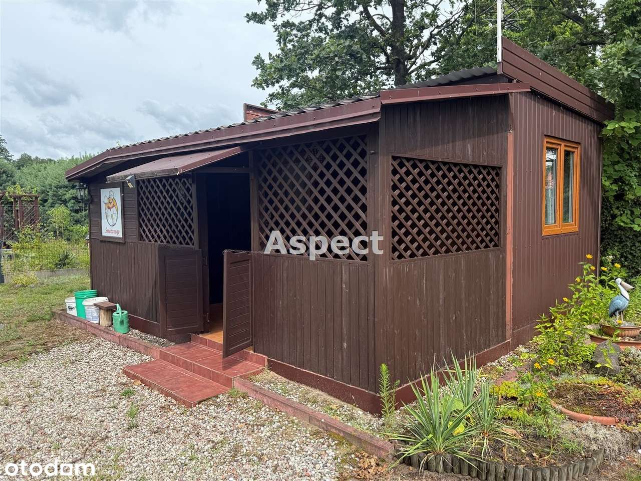 Działka rekreacyjna z dwoma domkami przy lesie - Pełny obrazek: 4/19