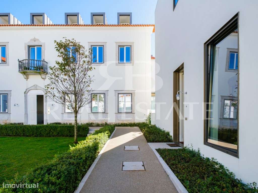 T3 duplex com VISTA + TERRAÇOS + PISCINA + GARAGEM em São Vicente -...-33