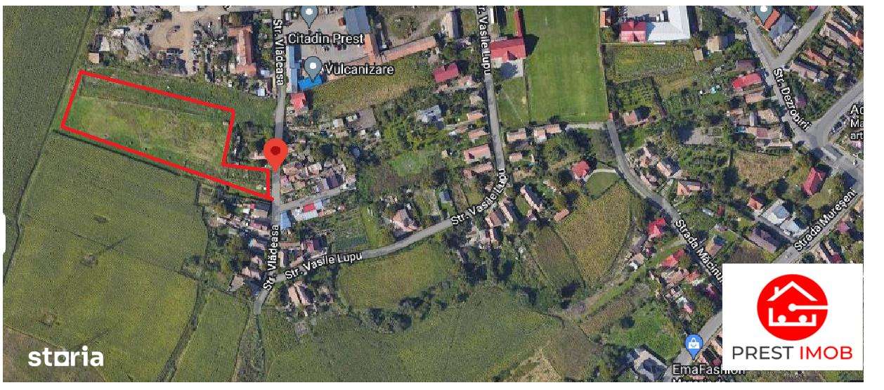 Teren intravilan de vanzare,70 ari cu utilitati la poarta - Imagine principală: 3/7