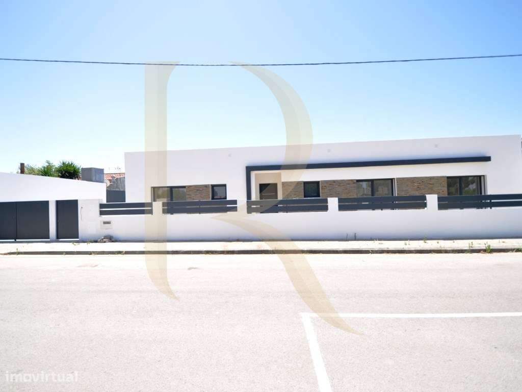 Moradia isolada térrea nova T3 com piscina e garagem na Quinta da M...-5