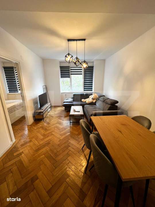 Apartament de 2 camere, 44 mp, etaj 1, renovat, zona Horea - Imagine principală: 1/10