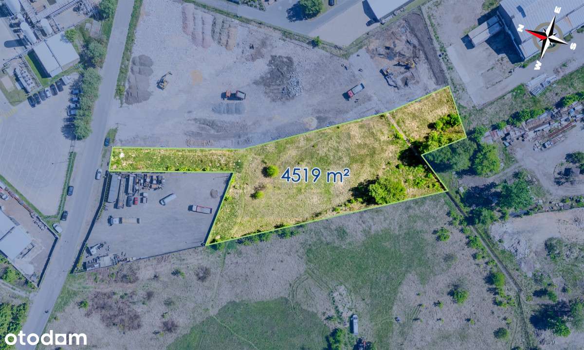 Działka po dawnym terenie Huty. - Pełny obrazek: 4/5