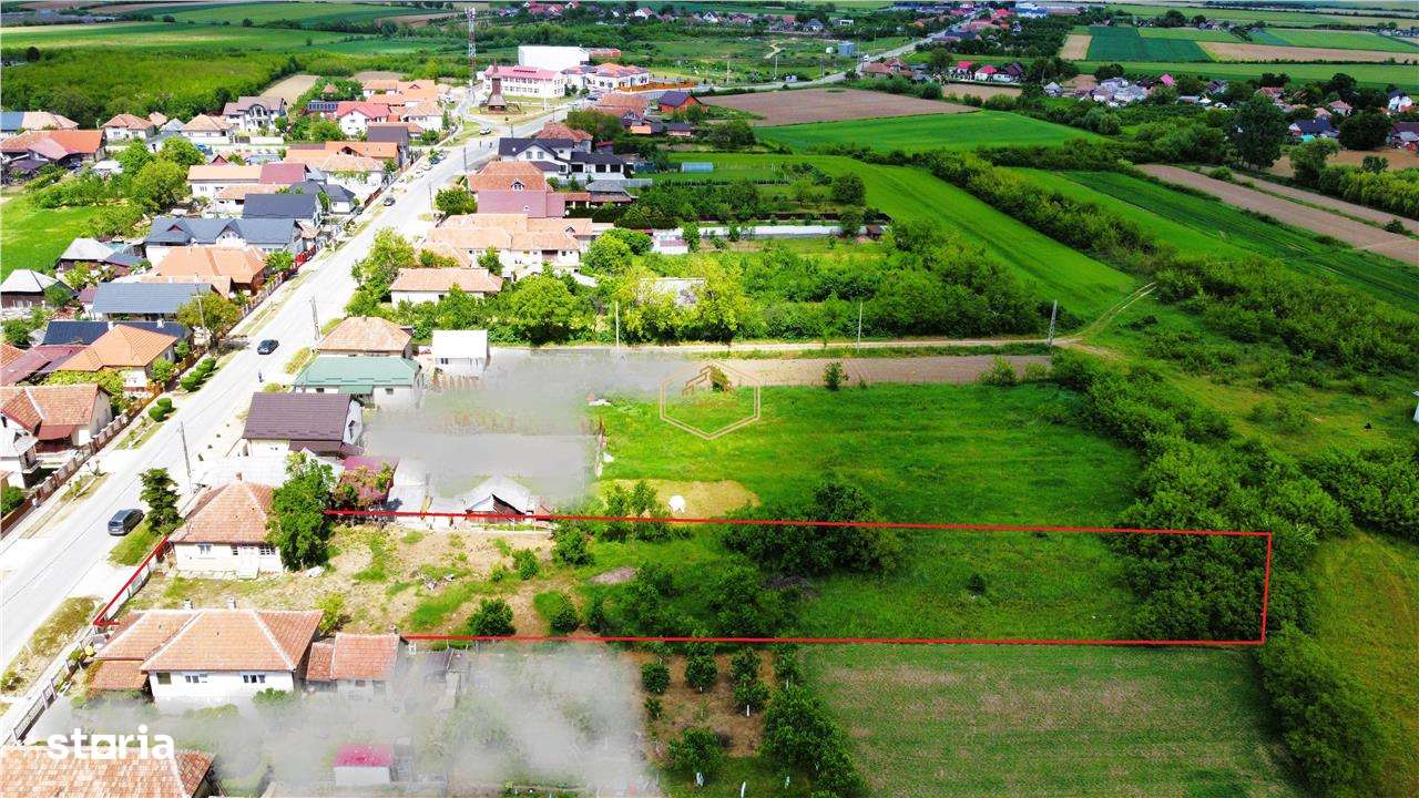 Casa cu teren intravilan de 2.211 mp | Centru, comuna Apa - Imagine principală: 4/15