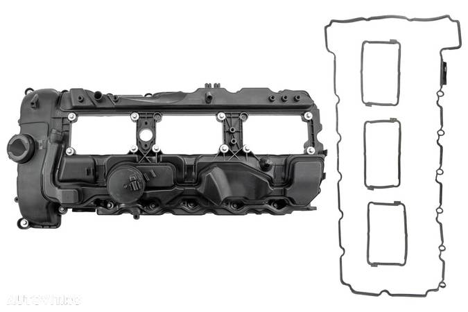 Capac culbutori tacheti BMW motor N55 seria 1 F20 F21 E82 E88, seria 2 F22 F23 F87, seria 3 E90 E91 E92 E93 F30 F31 F34, seria 4 F32 F33 F36, seria 5 F07 F10 F11, seria 6 F06 F12 F13, seria 7 F01 F02, X1 E84, X3 F25, X4 F26 X5 E70 F15, X6 E71 F16 - 4