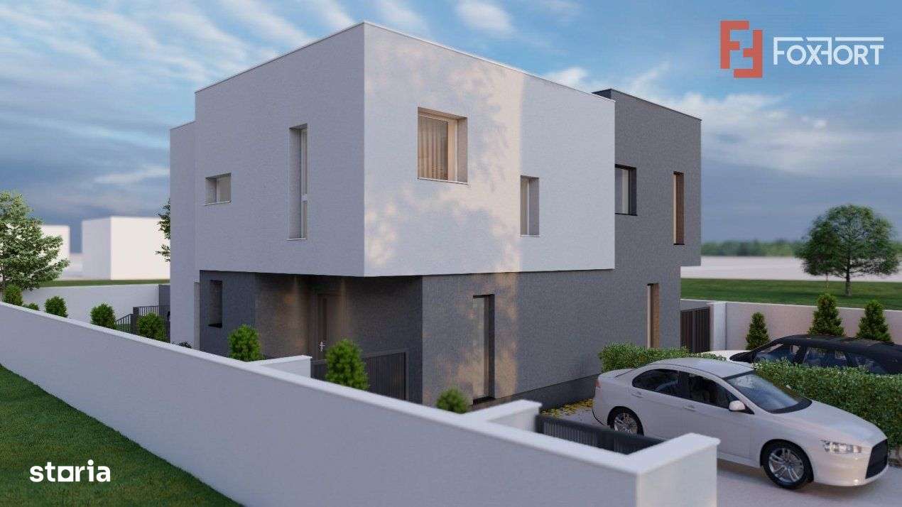 Duplex cu 3 camere si teren de 247 mp de vanzare in localitatea Sacala - Imagine principală: 5/16