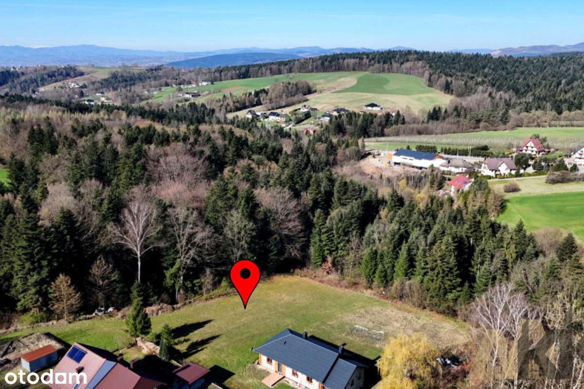 Działka 20 arów przy lesie- Librantowa - Pełny obrazek: 4/17