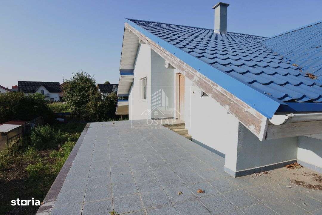 Șerbanesti - strada Siretului - vila la gri - P+M - teren 1.000 mp - Imagine principală: 5/12