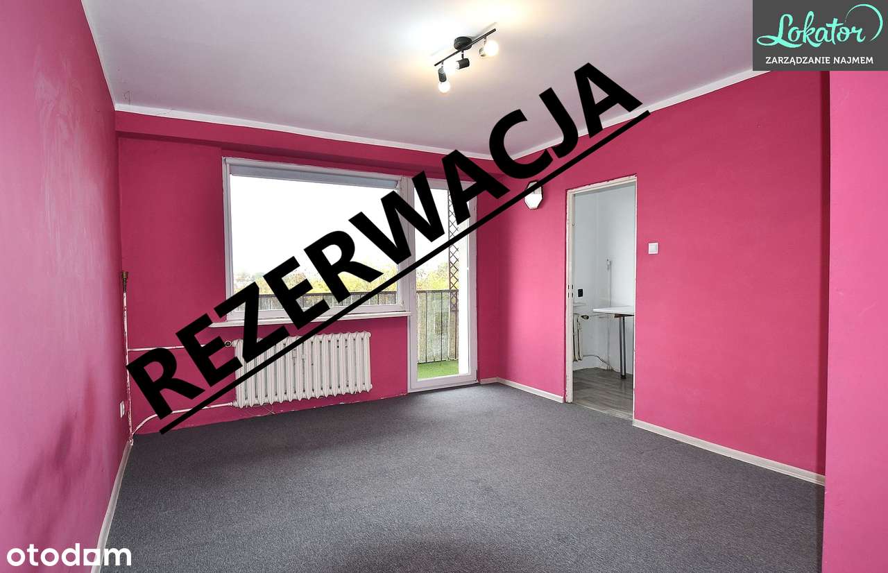*REZERWACJA* Na sprzedaż kawalerka ul. Kwiatkowskiego, loggia. - Pełny obrazek: 1/11