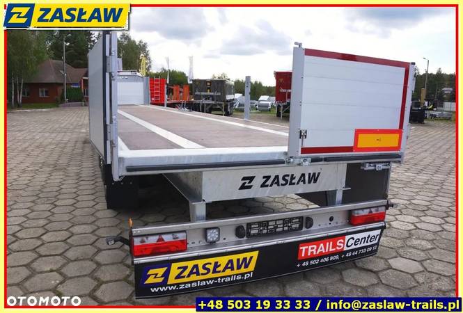 Zaslaw Pokład 13,60 m, MOCNA KRATOWNICA, burty aluminiowe !!! - 30