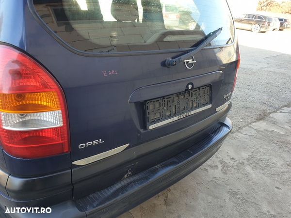 Haion Portbagaj Dezechipat cu Luneta Geam Sticla cu Defect Opel Zafira A 1999 - 2005 Culoare Z282 - 5