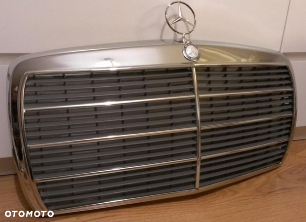 NOWY GRILL ATRAPA MERCEDES W123 C123 COUPE GWIAZDA - 1