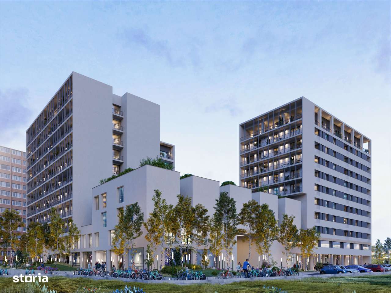 Apartament, 58 m², -1